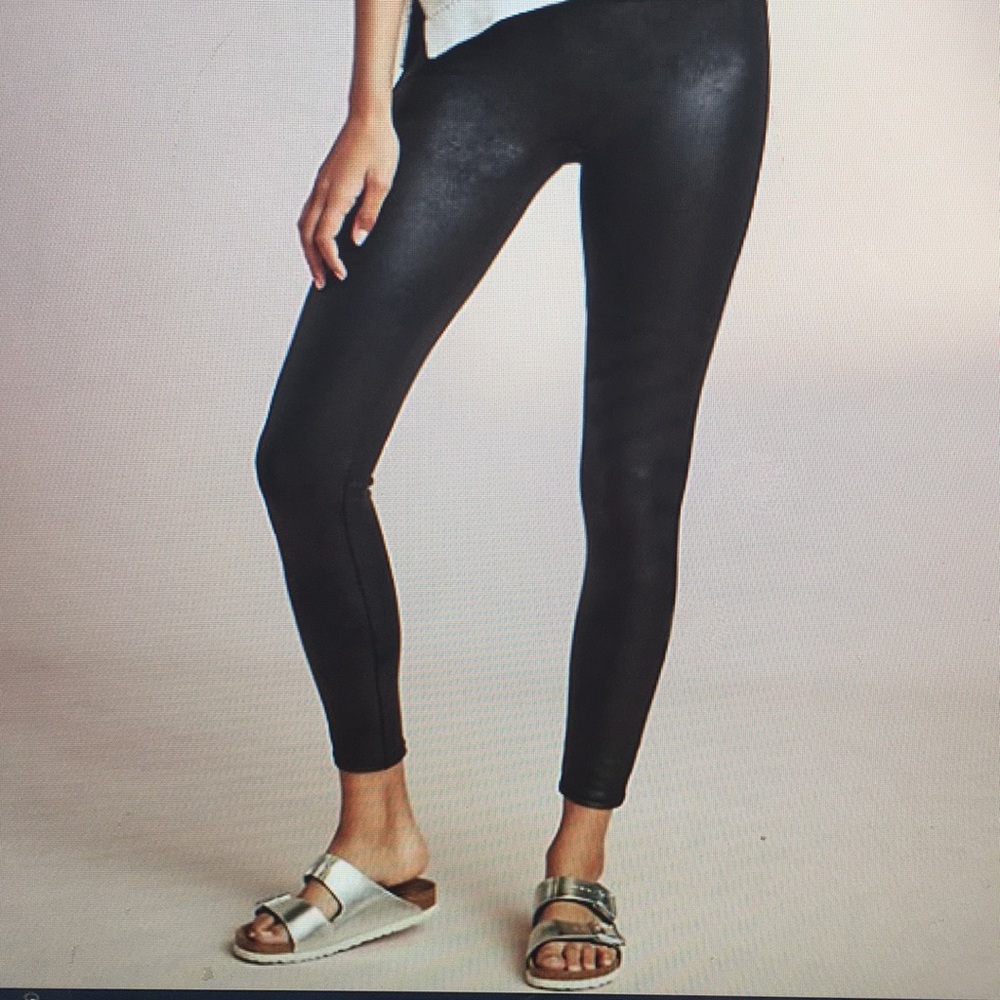 Spanx Faux Leather Leggings